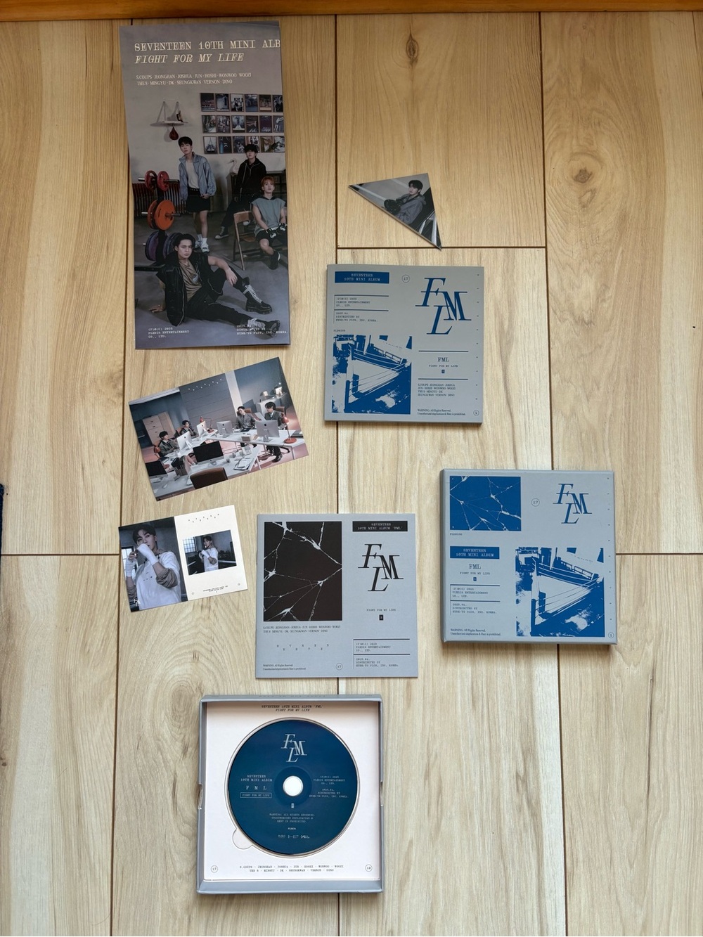 SEVENTEEN FML Album Fight For My Life Ver + Photocards Seungkwan DK Kpop Complet